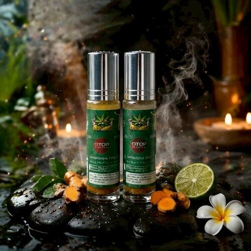 พิมเสนน้ำกัญชา (cannabis inhaler) สมุนไพรธรรมชาติช่วยสดชื่น