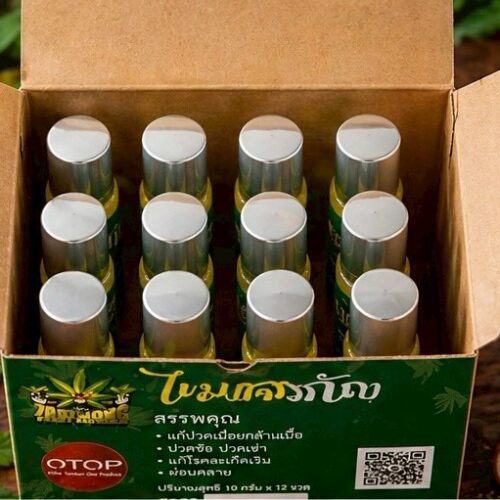 พิมเสนน้ำกัญชา ยกลัง 789 กลิ่นหอมสดชื่น
