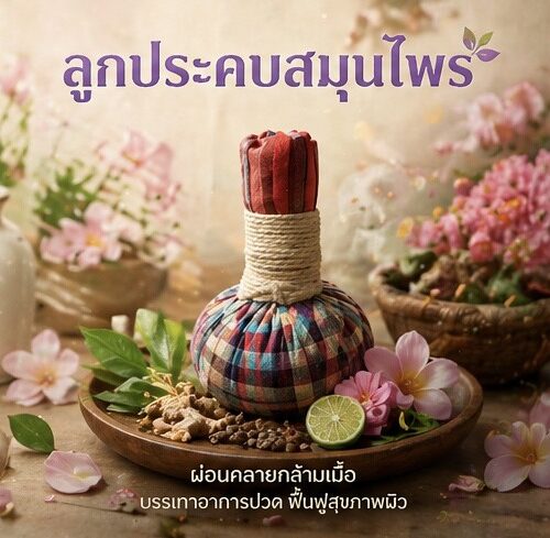 ลูกประคบกัญชา cannabis herbal compress