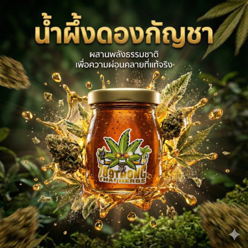 กัญชาดองน้ำผึ้ง | Cannabis Honey Infusion