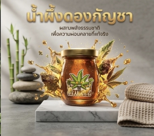 น้ำผึ้งดองกัญชา แท้ 100% หอม นุ่มละมุน น้ำผึ้งดองกัญชา แท้ 100% หอม นุ่มละมุน